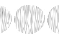 Black Tribal Circle Lines Ornament tapete