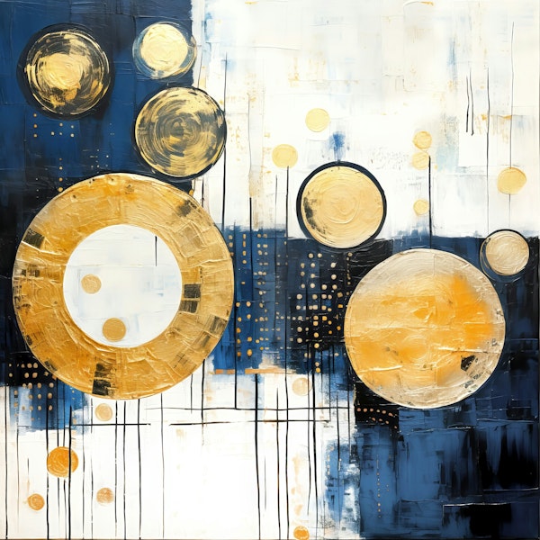 ABSTRACT ART Night sky