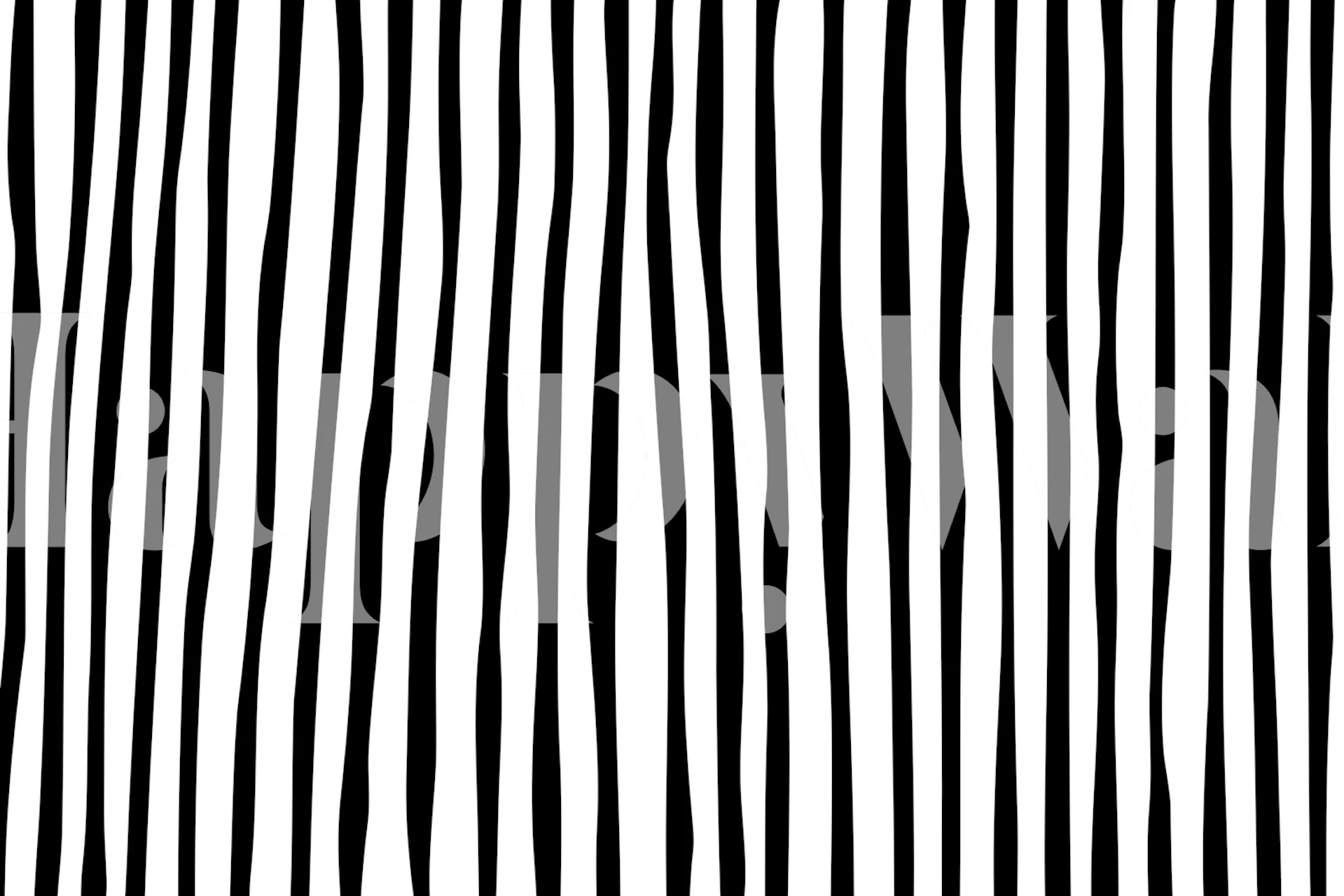 Black and white vertical striped pattern wallpaper
