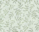 Simple Ditsy Leaf Pattern Pastel Green