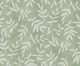 Simple Ditsy Leaf Pattern Green
