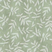 Simple Ditsy Leaf Pattern Green tapet
