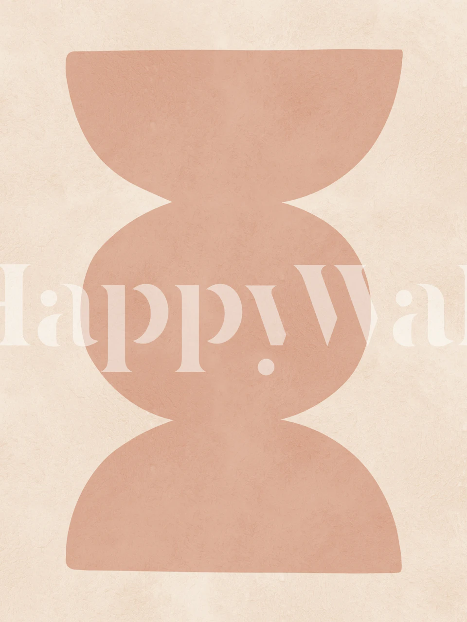 Papel pintado Vase illustration en una habitación