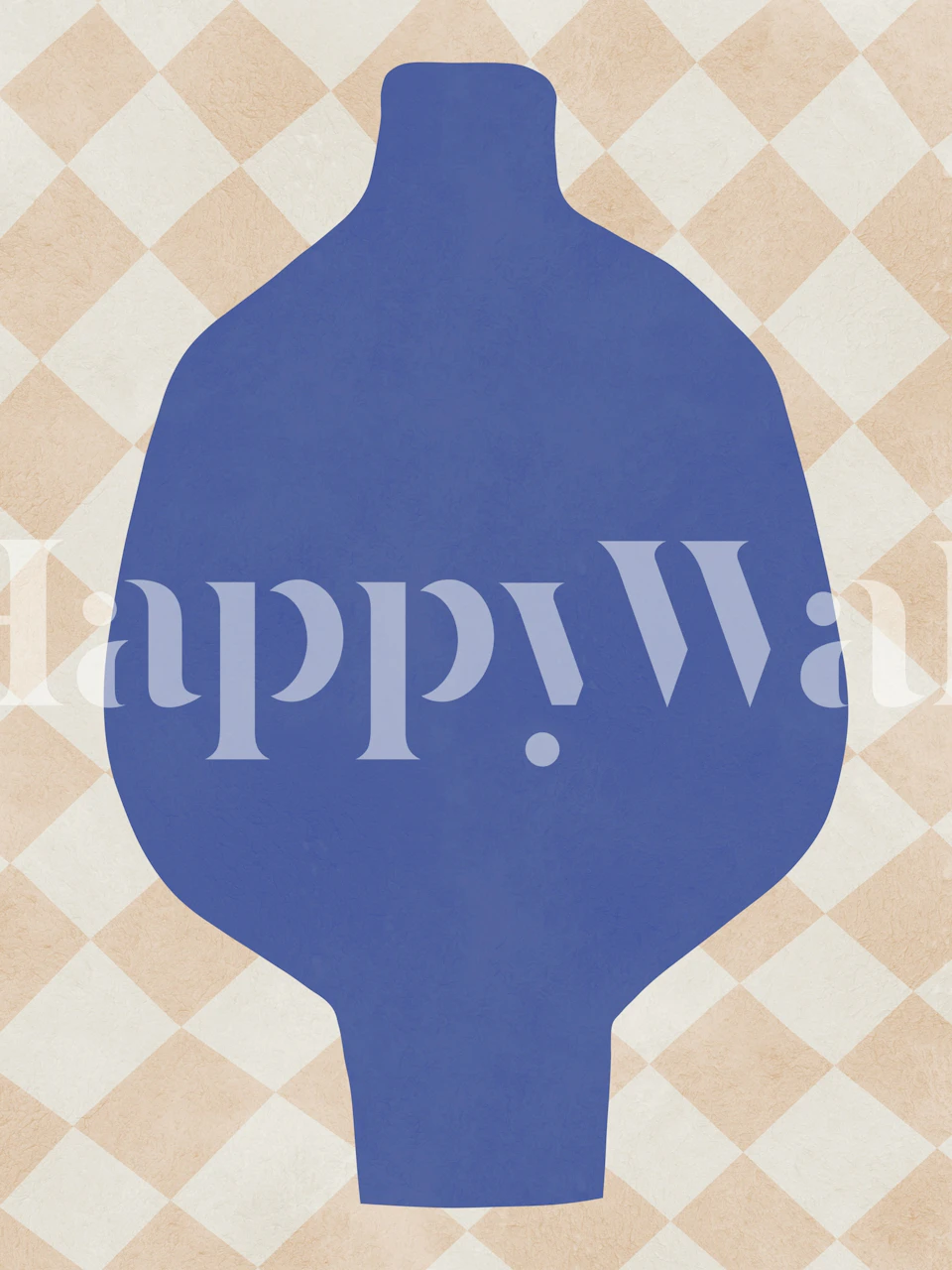 Vase illustration zidni papir u postavci sobe