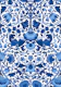Victorian Lodden Blue pattern