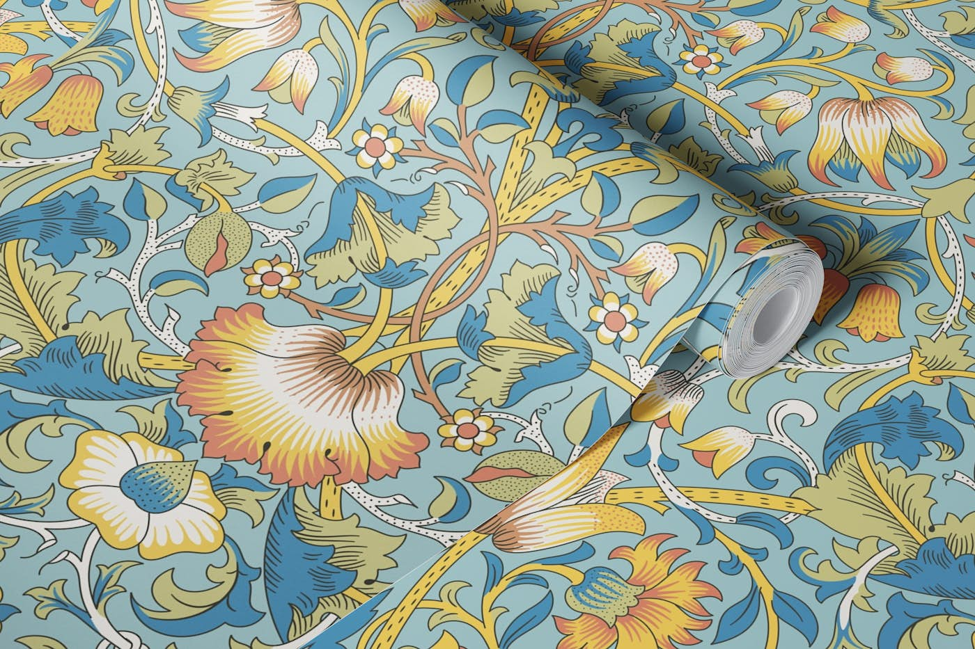 Victorian Lodden pattern 6 wallpaper roll