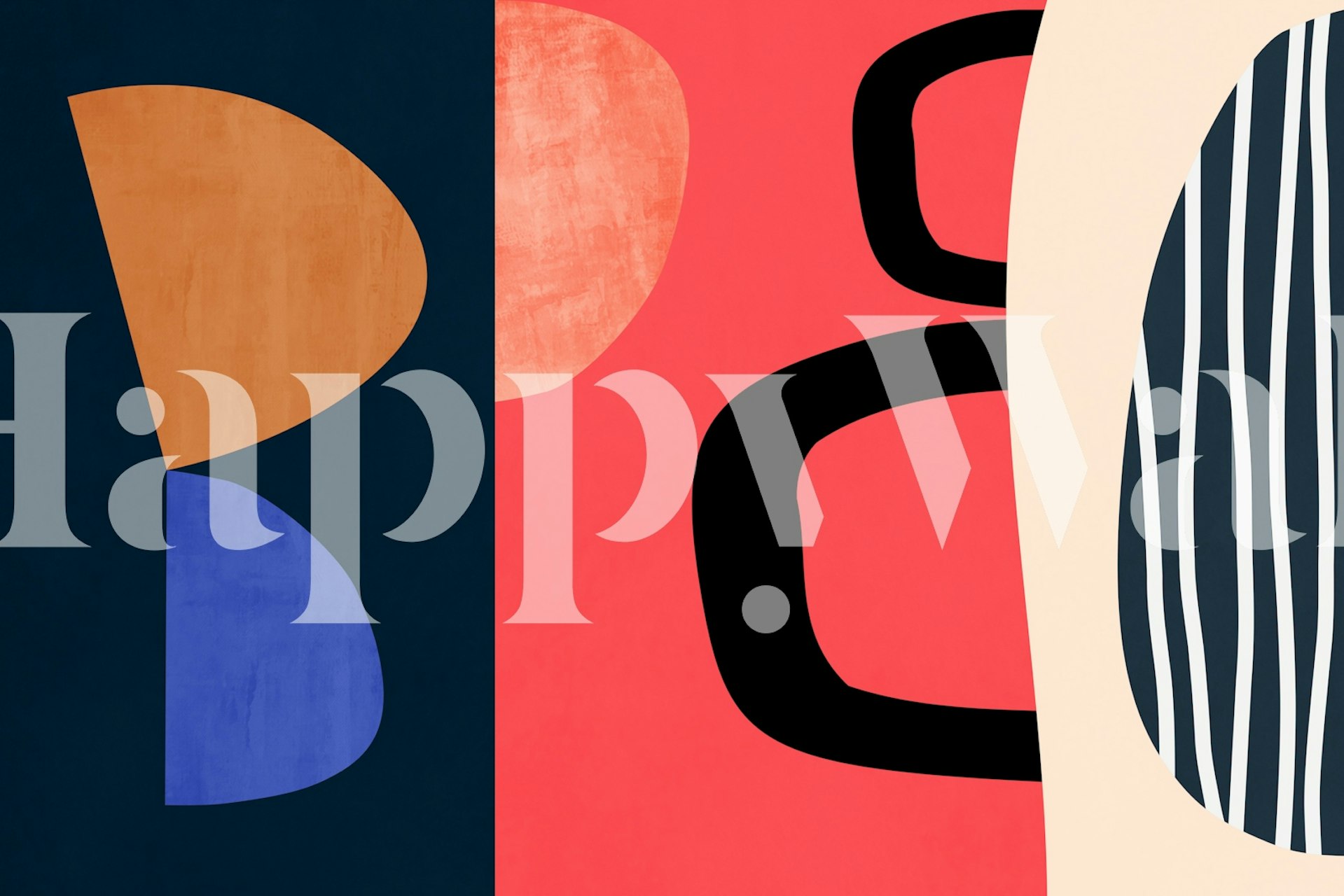 Different Paths 1 tapeta v pokojovém uspořádání