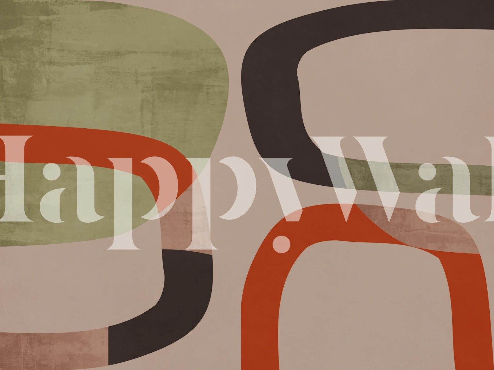 Different Paths 2 tapet detaljbild