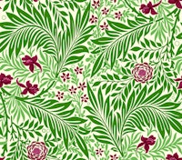 Victorian Larkspur pattern 18 tapeta