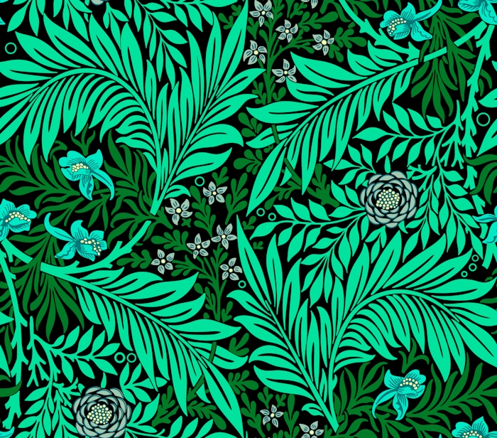 Victorian Larkspur Pattern 19 | Happywall