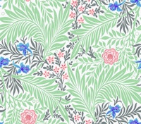 Victorian Larkspur pattern 17 wallpaper