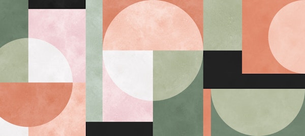 Green and red circles