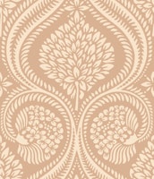 Florence damask - nude - Large scale behang