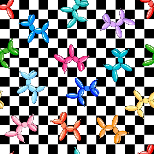 Colorful Balloon Dogs 2