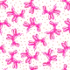 Pink Transparent Balloon Dogs
