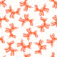 Orange Transparent Balloon Dogs
