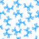 Light Blue Transparent Balloon Dogs