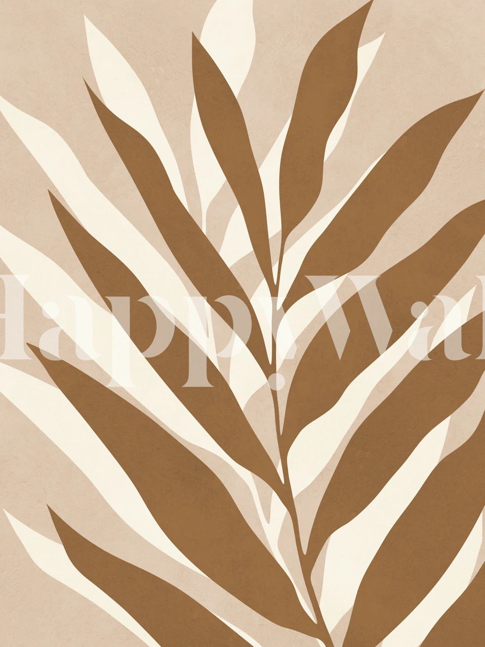 Organic nature 28 projekt tapety z liśćmi