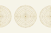 Golden Tribal Circle Ornament tapety