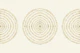 Golden Tribal Circle Ornament