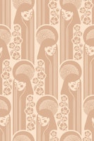 Flora - the goddess of flowers - Nude tapete