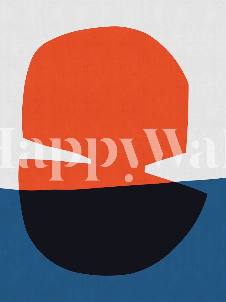 Blue and red abstraktní design