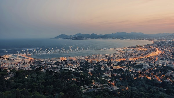 Evening in Cannes