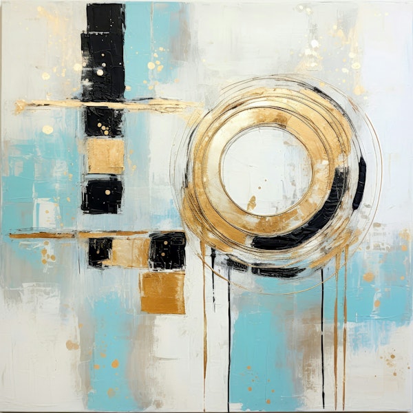 ABSTRACT ART Broken climate