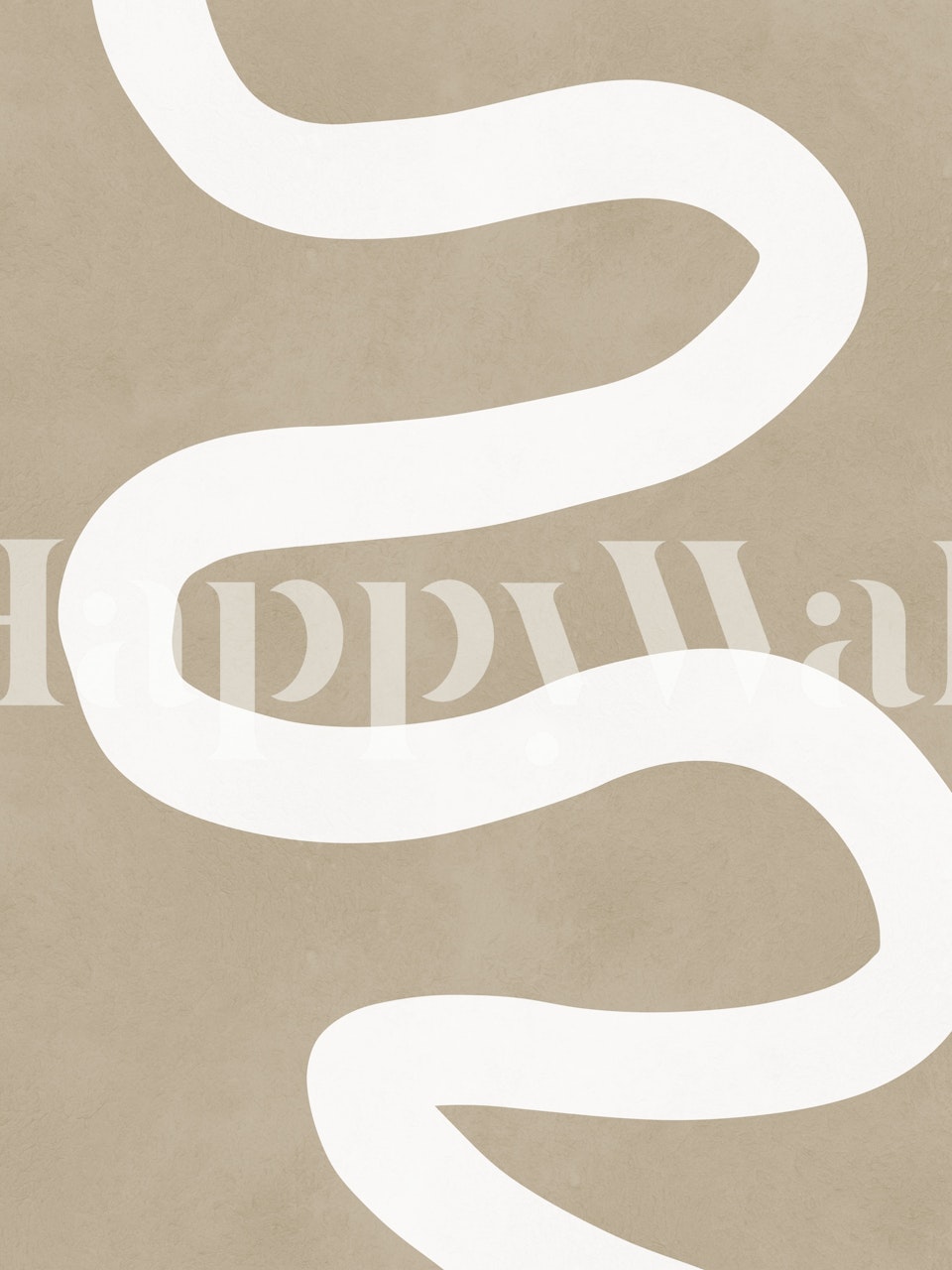 Expressive lines 17 design di carta da parati in una stanza