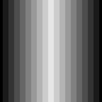 Gradient Stripes Black tapete