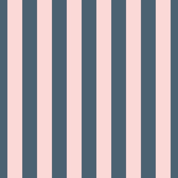 Pink and Blue Retro Stripes