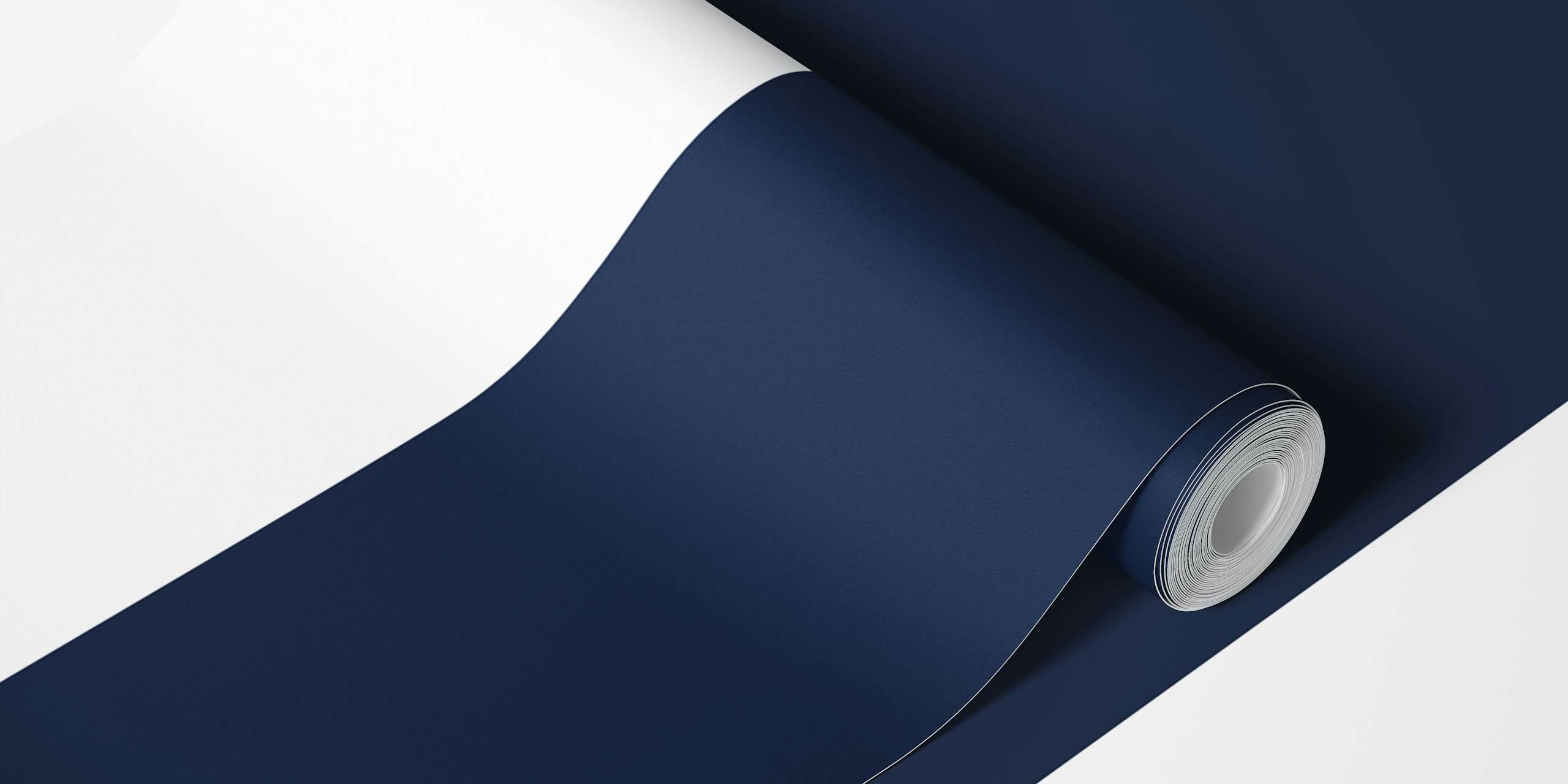 Papier peint à rayures vintage bleu marine et blanc