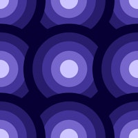 Gradient Circles - Indigo tapeta