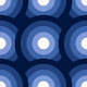 Gradient Circles - Navy