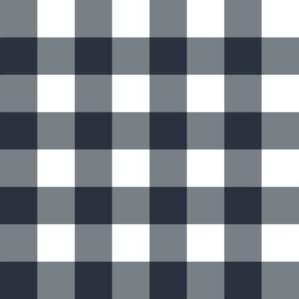 Dark Blueberry Gingham