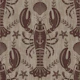 Rustic Lobster with Anchor 3 - Large