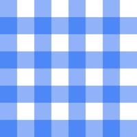 Blueberry Blue Gingham ταπετσαρία