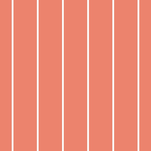 Coral Pinstripes