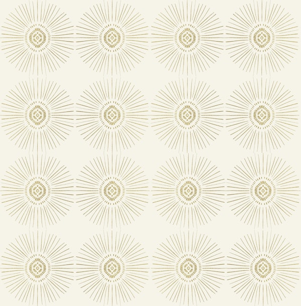 Golden Tribal Sun Boho Vibes