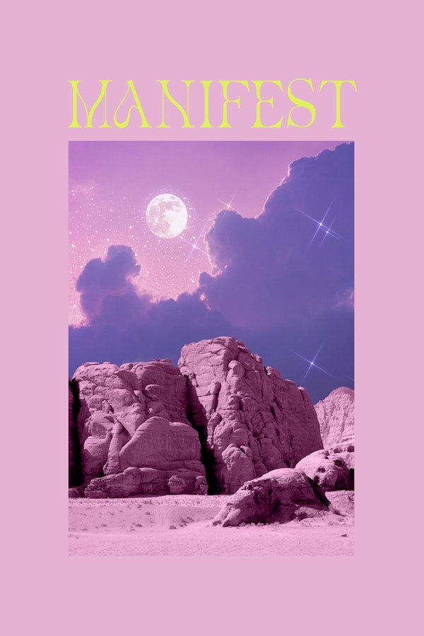 Manifest Purple Moon