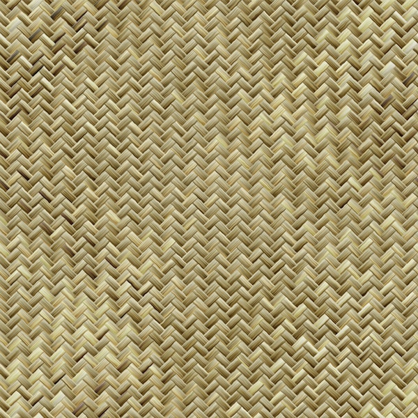 Traditional Lauhala Weave Organic Texture