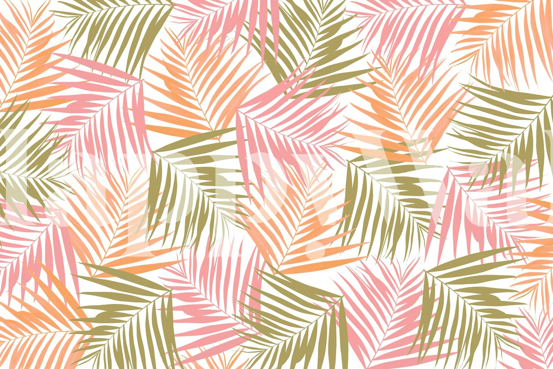 Tropical Retro 5 Beachy Vibes wallpaper design