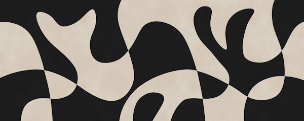 Black and white organic design 2