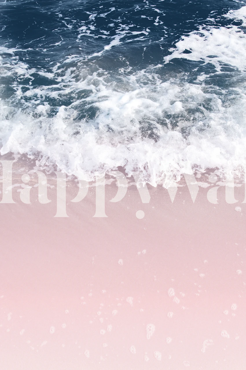 Crashing Waves 2 tapeta v pokojí