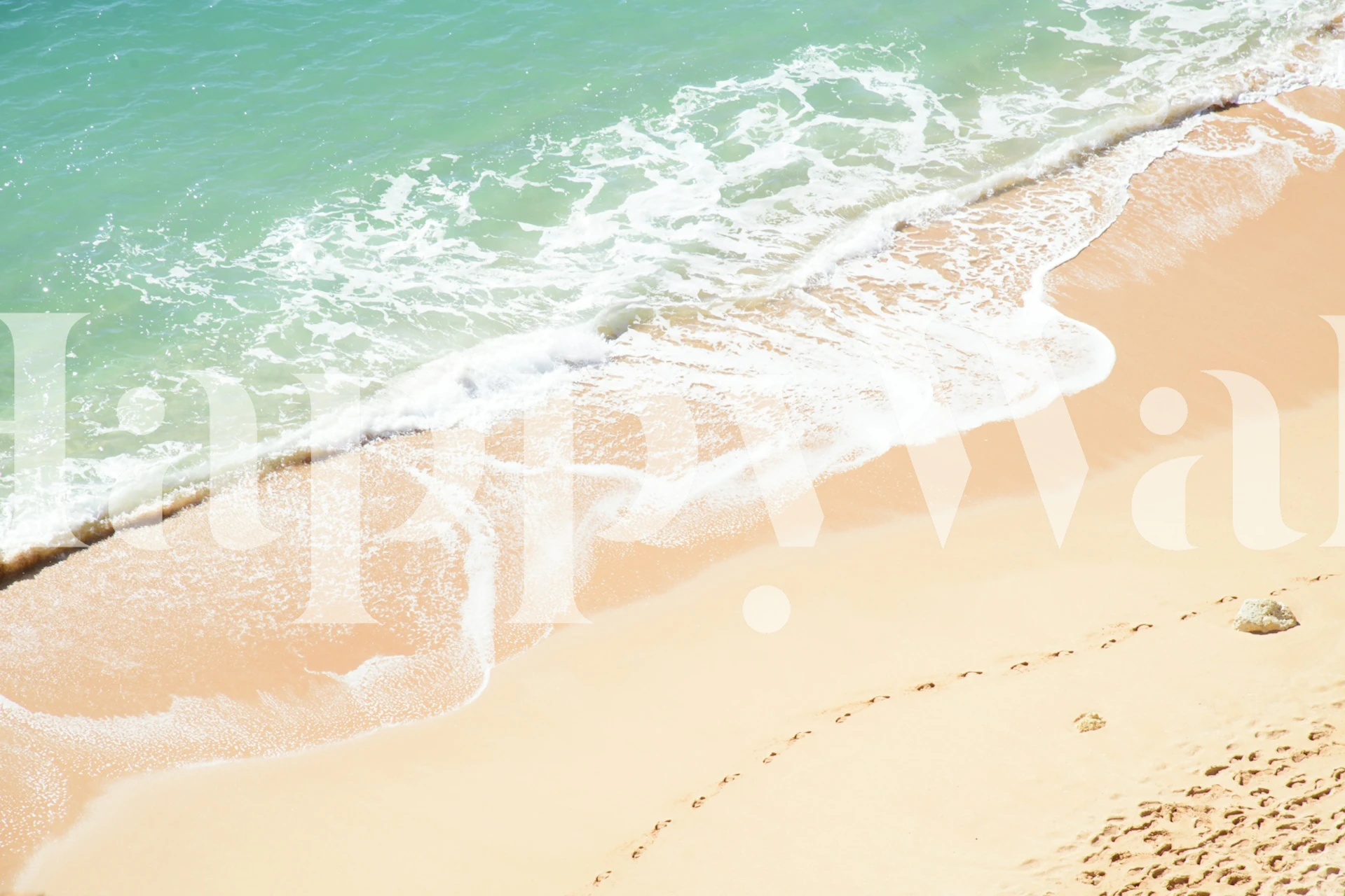 Papel tapiz con vista serena del océano