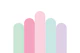 Pastel Rainbow Arches