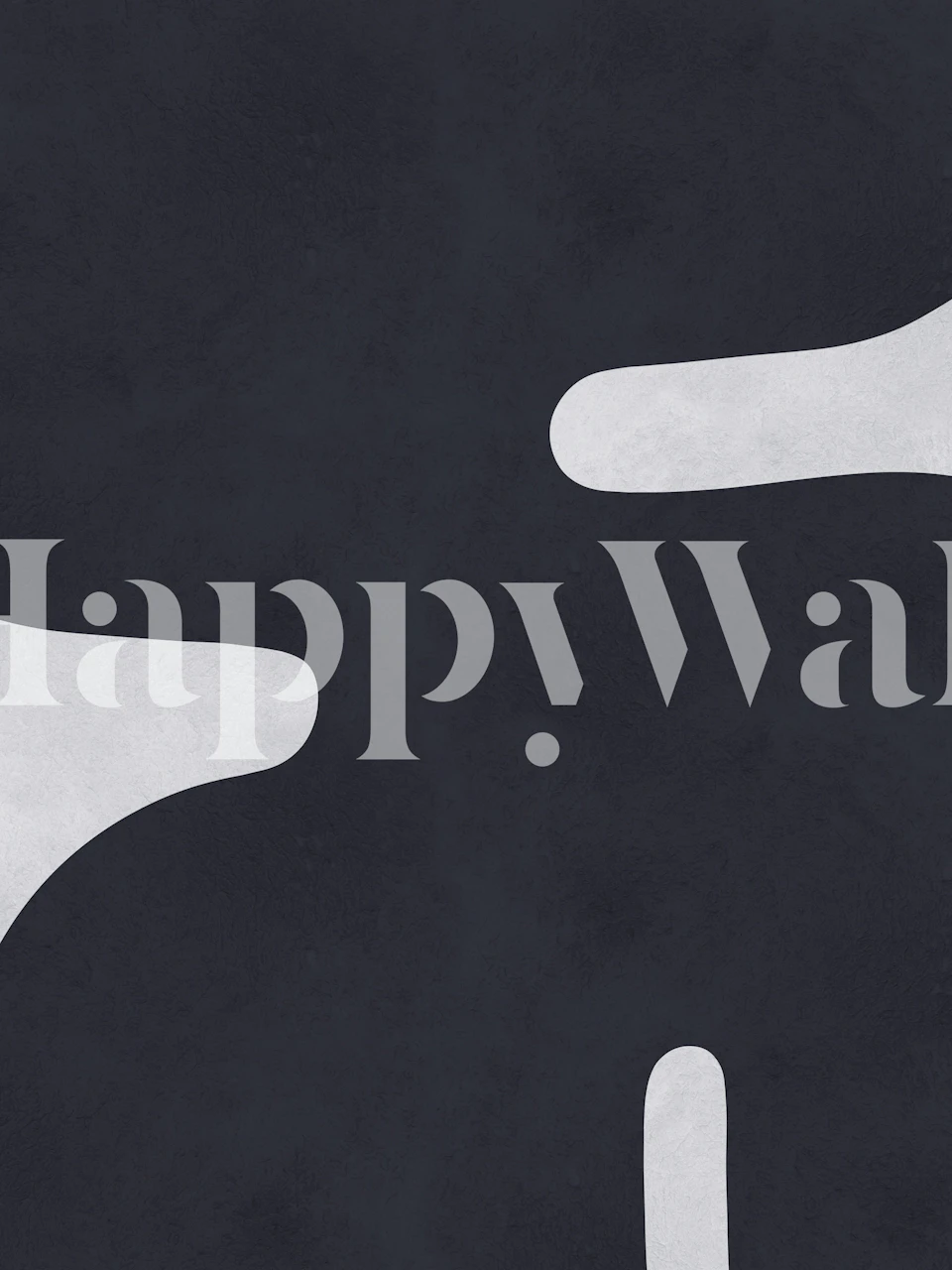 Black and white abstract shapes wallpaper