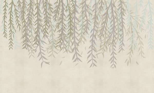 Beige Forest Leaves