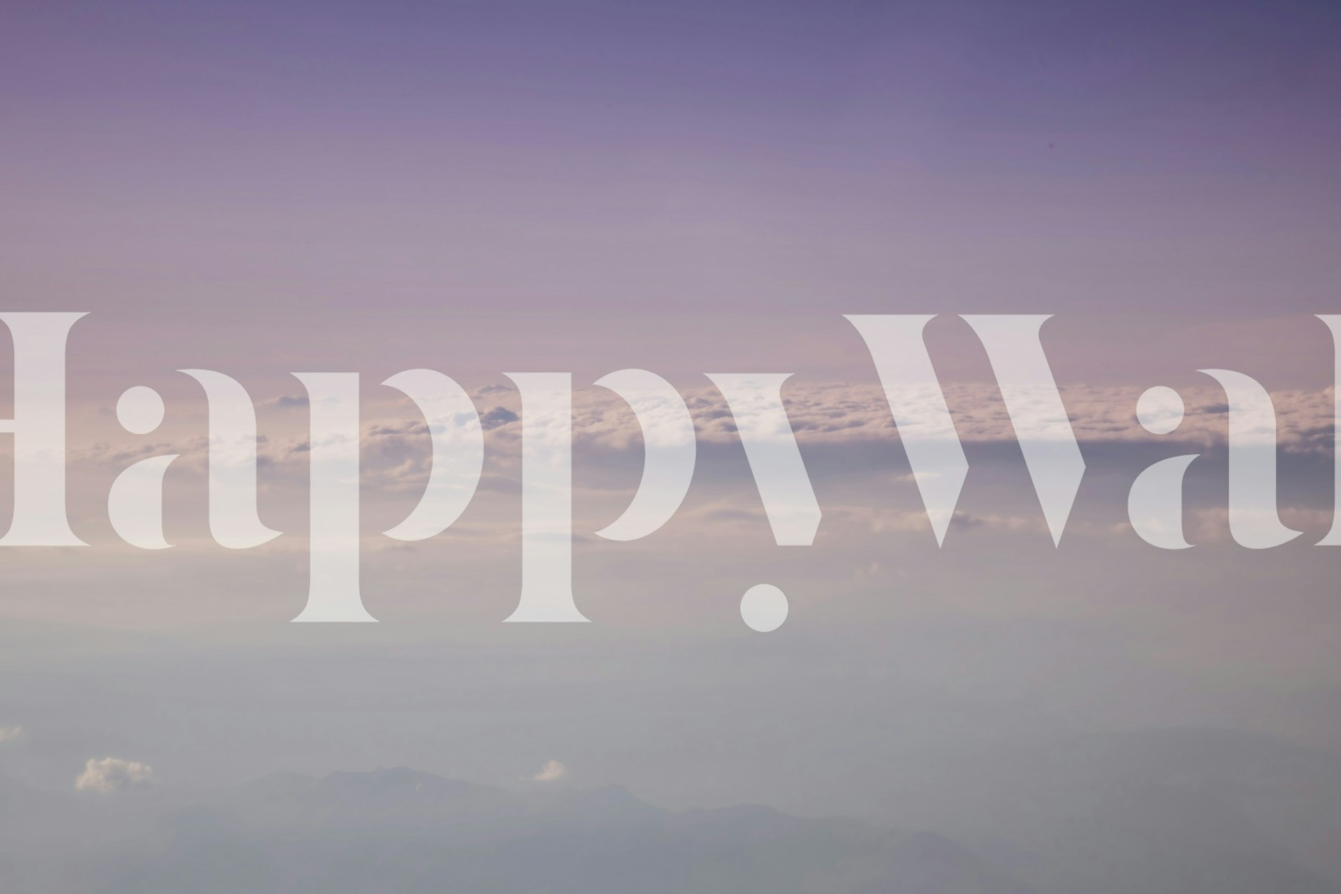 Fridfulla pastellmoln-tapet från Up in the Dreamy Clouds 5-kollektion