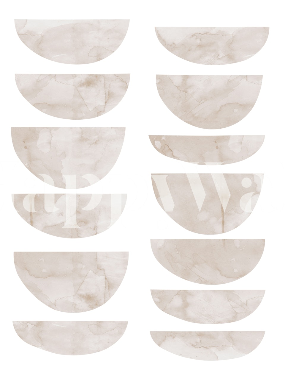 Watercolor circles tapeta v pokoji